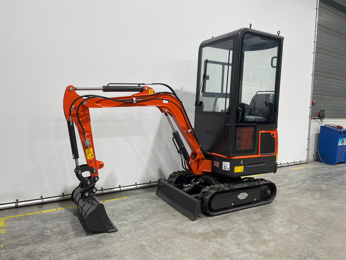 Rhinoceros XN12-8-C (1010kg) 3-cilinder Kubota diesel