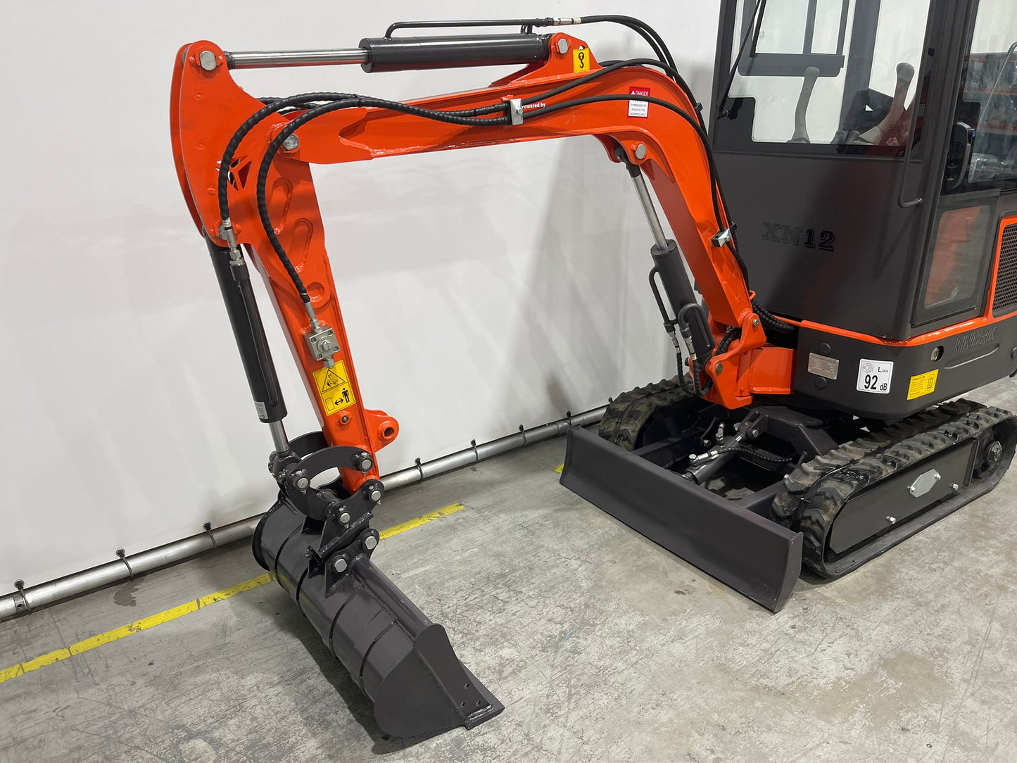 Rhinoceros XN12-8-C (1010kg) 3-cilinder Kubota diesel