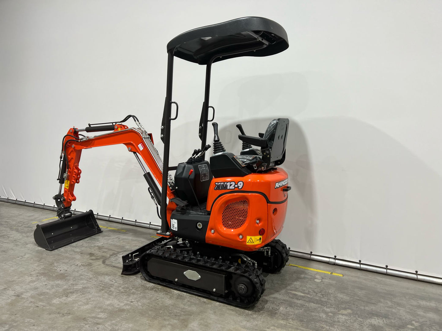 Rhinoceros XN12-9 (1200kg) 3-cilinder Kubota diesel