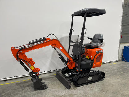 Rhinoceros XN12-8 (1200kg) 3-cilinder Kubota diesel