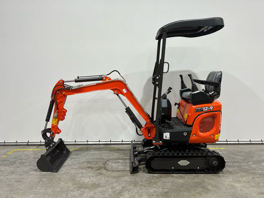 Rhinoceros XN12-9 (1200kg) 3-cilinder Kubota diesel