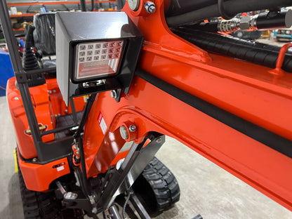 Rhinoceros XN18 (1700kg) 3-cilinder Kubota diesel