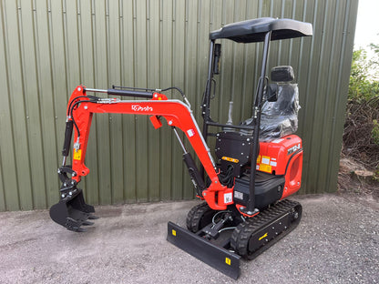 Rhinoceros XN12-8 (1200kg) 3-cilinder Kubota diesel