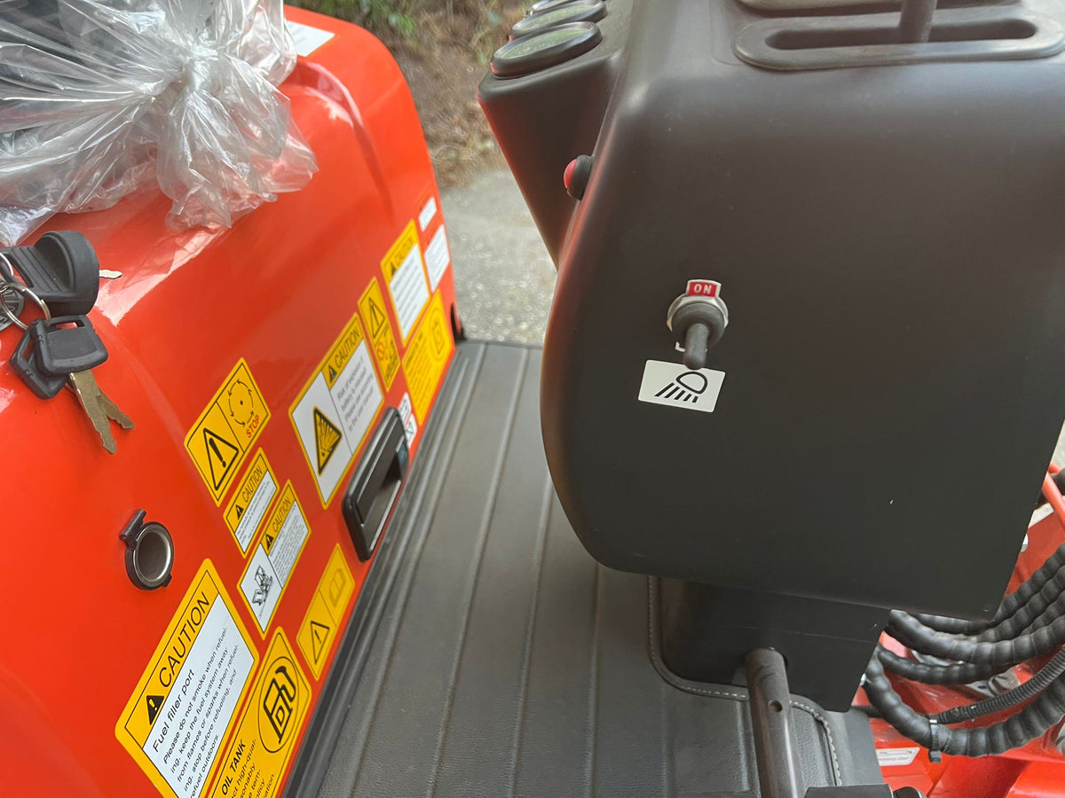 Rhinoceros XN12-8 (1200kg) 3-cilinder Kubota diesel