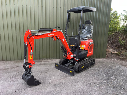Rhinoceros XN12-8 (1200kg) 3-cilinder Kubota diesel