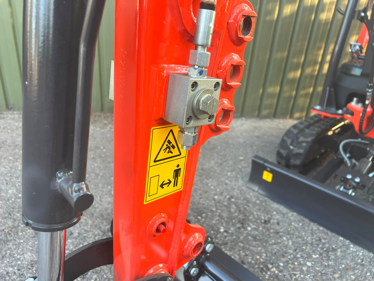 Rhinoceros XN12-9 (1200kg) 3-cilinder Kubota diesel