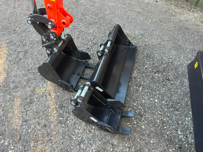 Rhinoceros XN12-9 (1200kg) 3-cilinder Kubota diesel