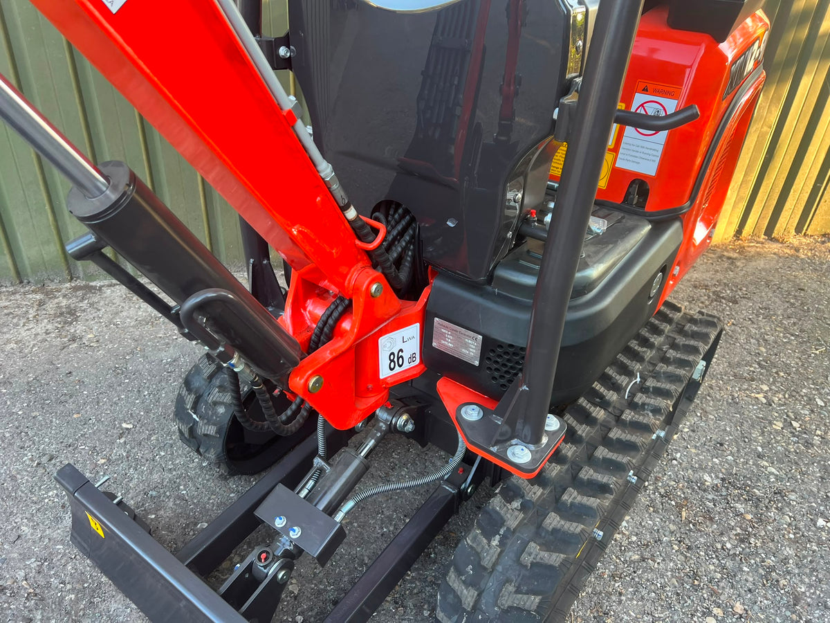 Rhinoceros XN12-9 (1200kg) 3-cilinder Kubota diesel