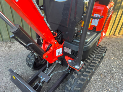 Rhinoceros XN12-9 (1200kg) 3-cilinder Kubota diesel