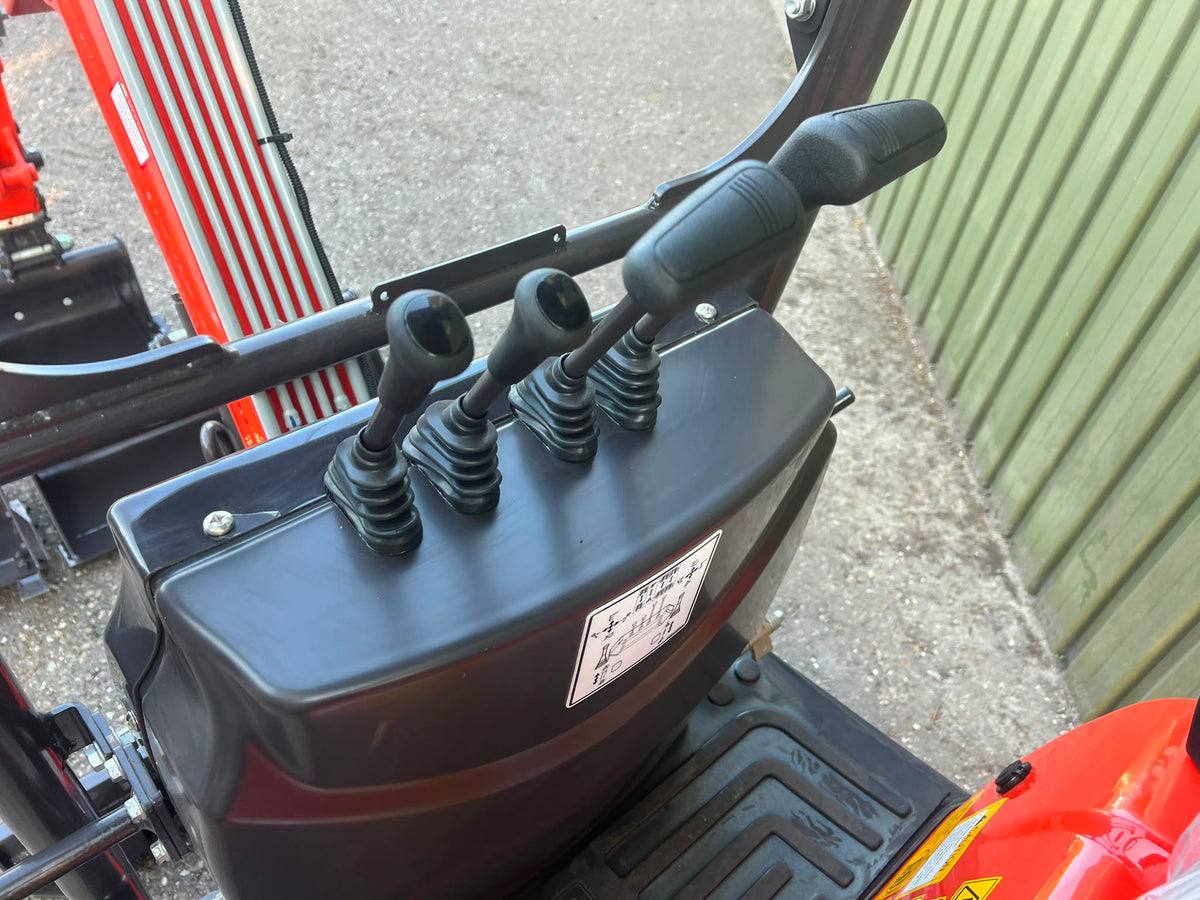 Rhinoceros XN12-9 (1200kg) 3-cilinder Kubota diesel