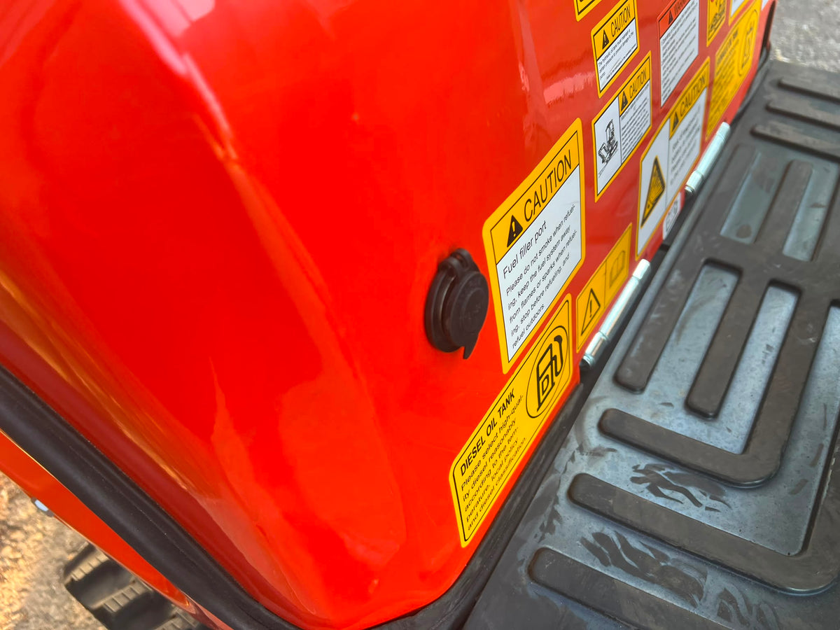 Rhinoceros XN12-9 (1200kg) 3-cilinder Kubota diesel