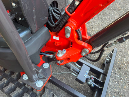 Rhinoceros XN12-9 (1200kg) 3-cilinder Kubota diesel