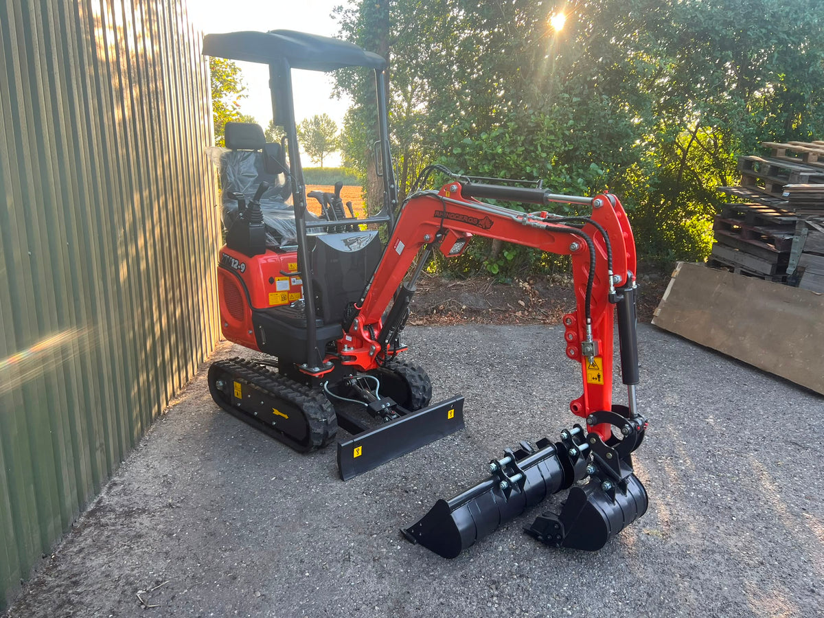 Rhinoceros XN12-9 (1200kg) 3-cilinder Kubota diesel