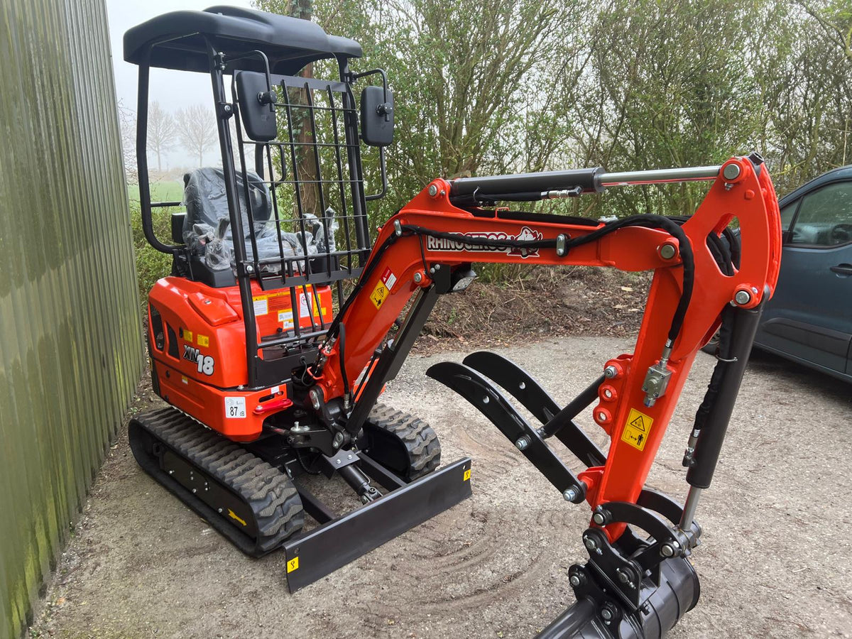 Rhinoceros XN18 (1700kg) 3-cilinder Kubota diesel