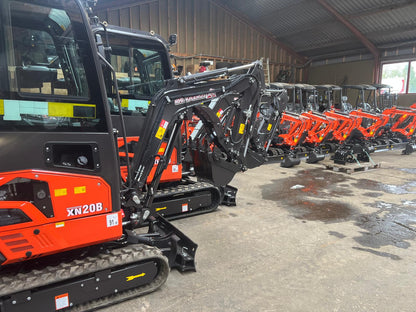 Rhinoceros XN20B (2000kg) 3-cilinder Kubota diesel